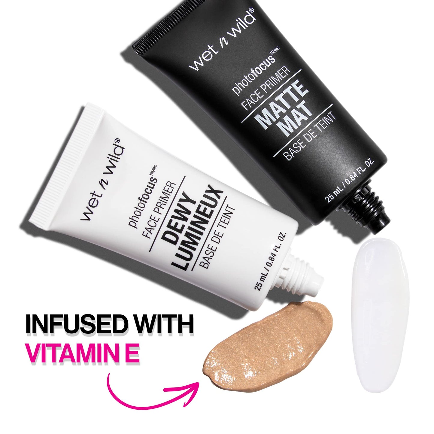 Wet N Wild Photo Focus primer tube showing 25 milliliter size