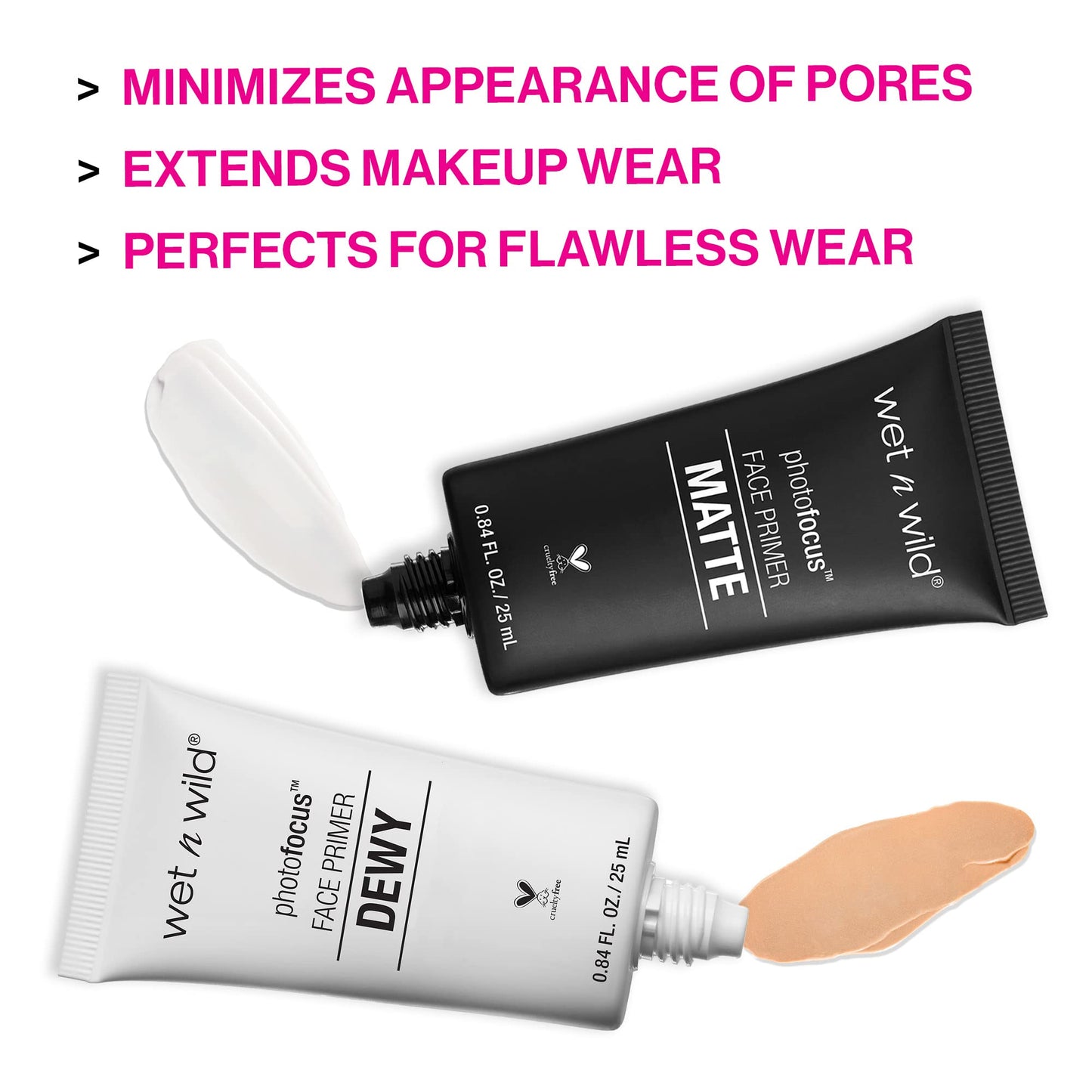 Application of Wet N Wild matte primer on skin