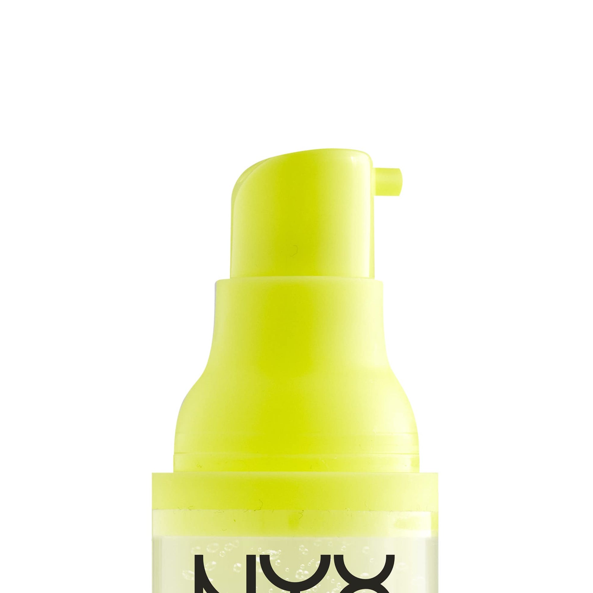 Texture of NYX Plump Right Back translucent primer serum