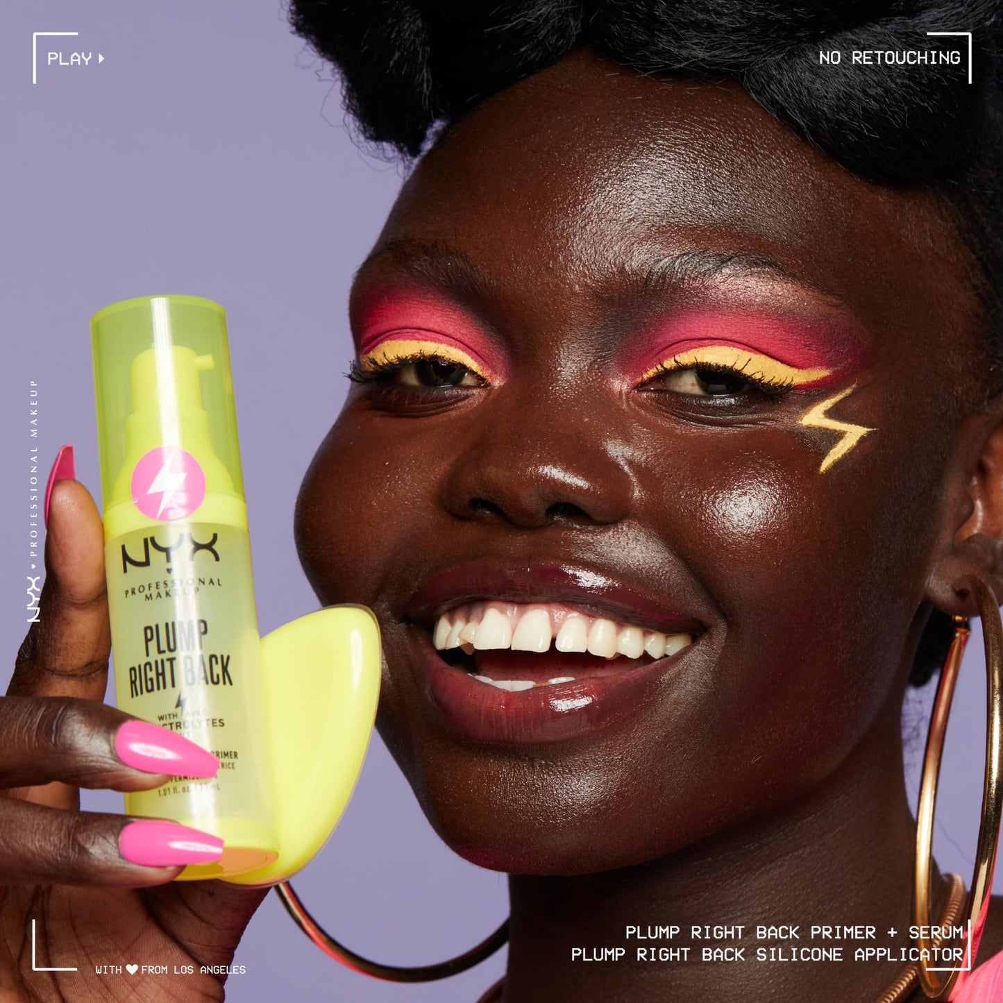 NYX Plump Right Back 30 Milliliters bottle side profile