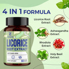 Back view of Hesperilyntis DGL Licorice supplement label