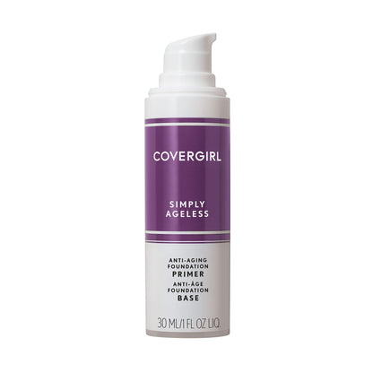 Covergirl anti-aging serum primer bottle pump detail