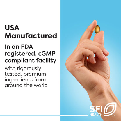 Side view of SFI Health Mastic Gum DGL bottle