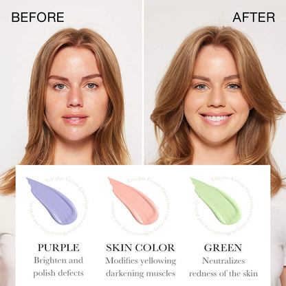 Vienflona SPF 50 makeup primer side view showing product details