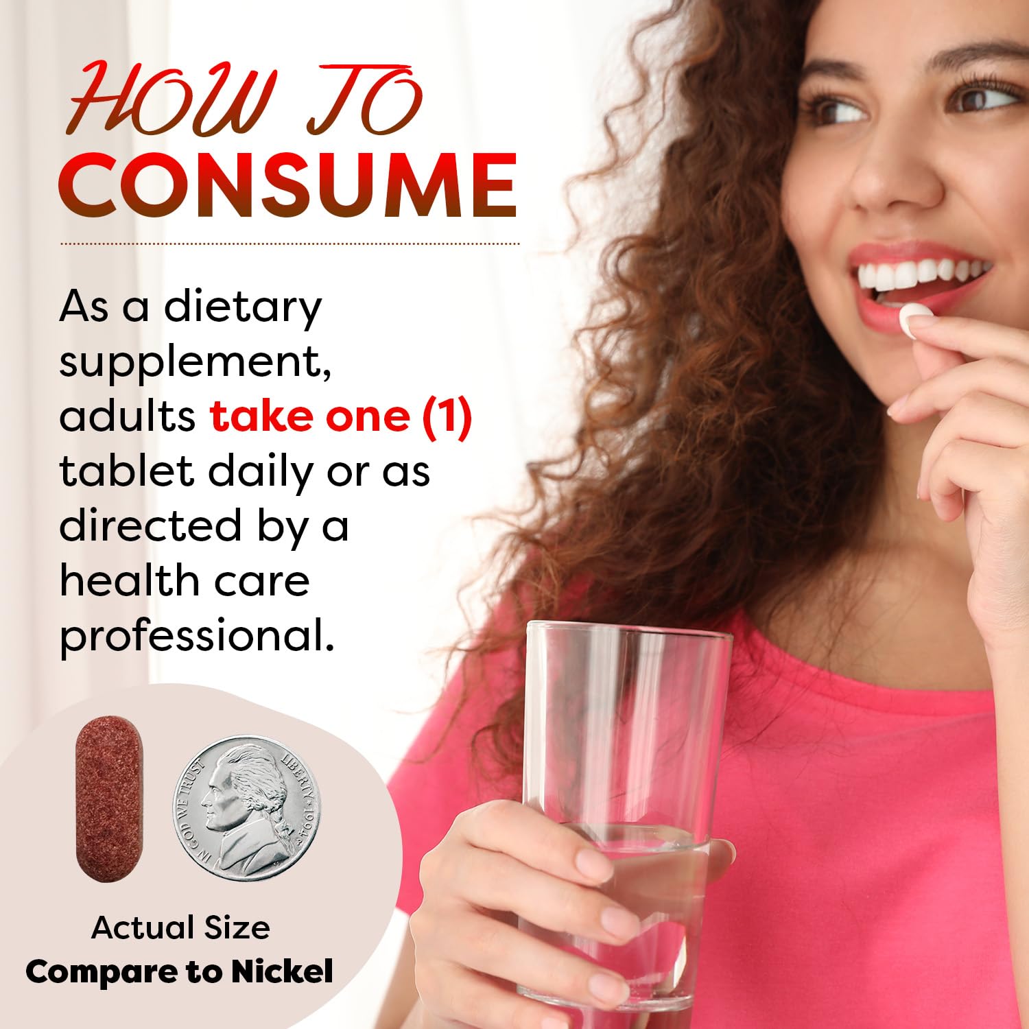 Supplement facts and ingredients label on the back of Best Naturals Red Yeast Rice bottle.