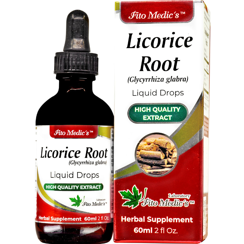 Fito Medic's Lab Licorice Root liquid supplement packaging