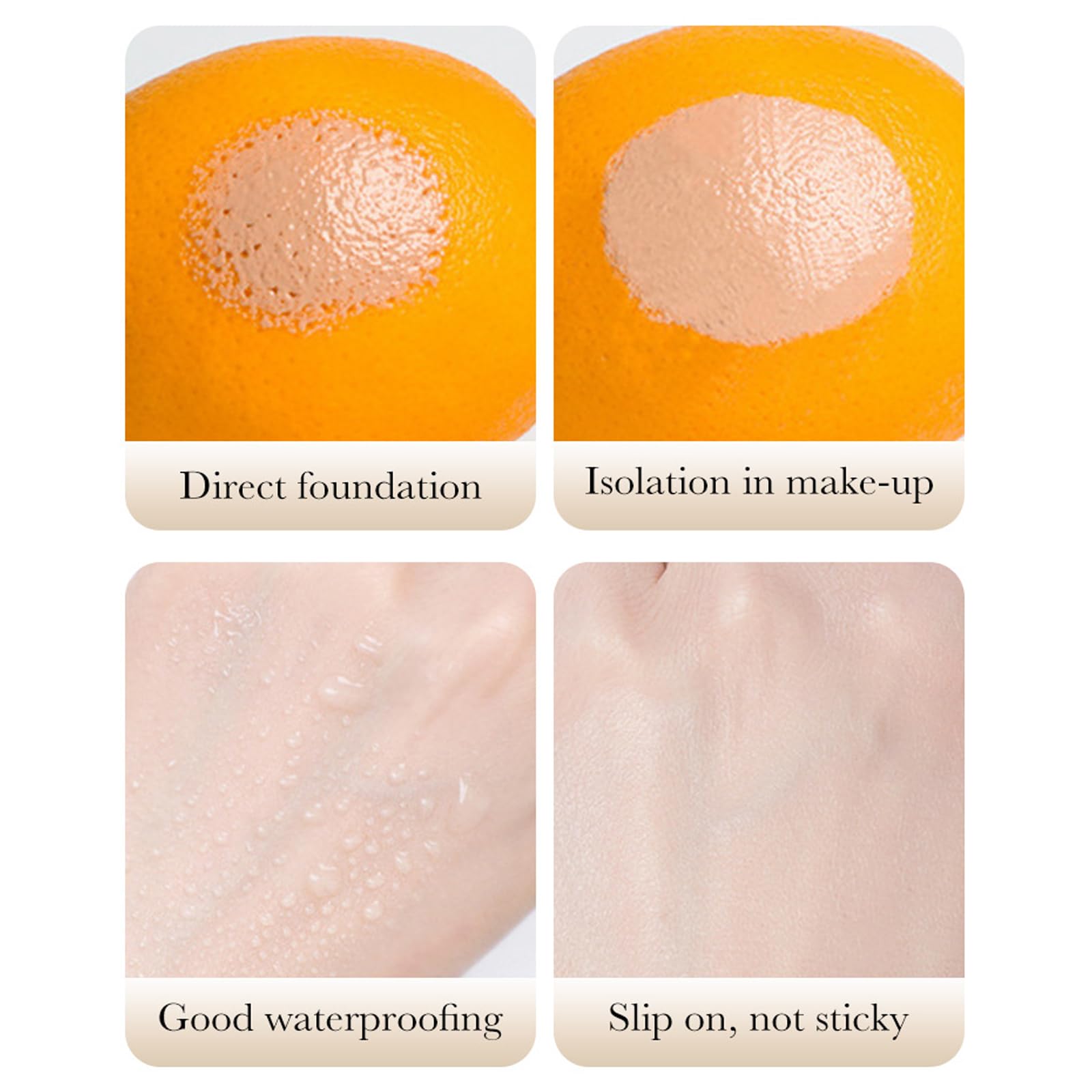 Vienflona 3-in-1 skin tone correcting primer back label