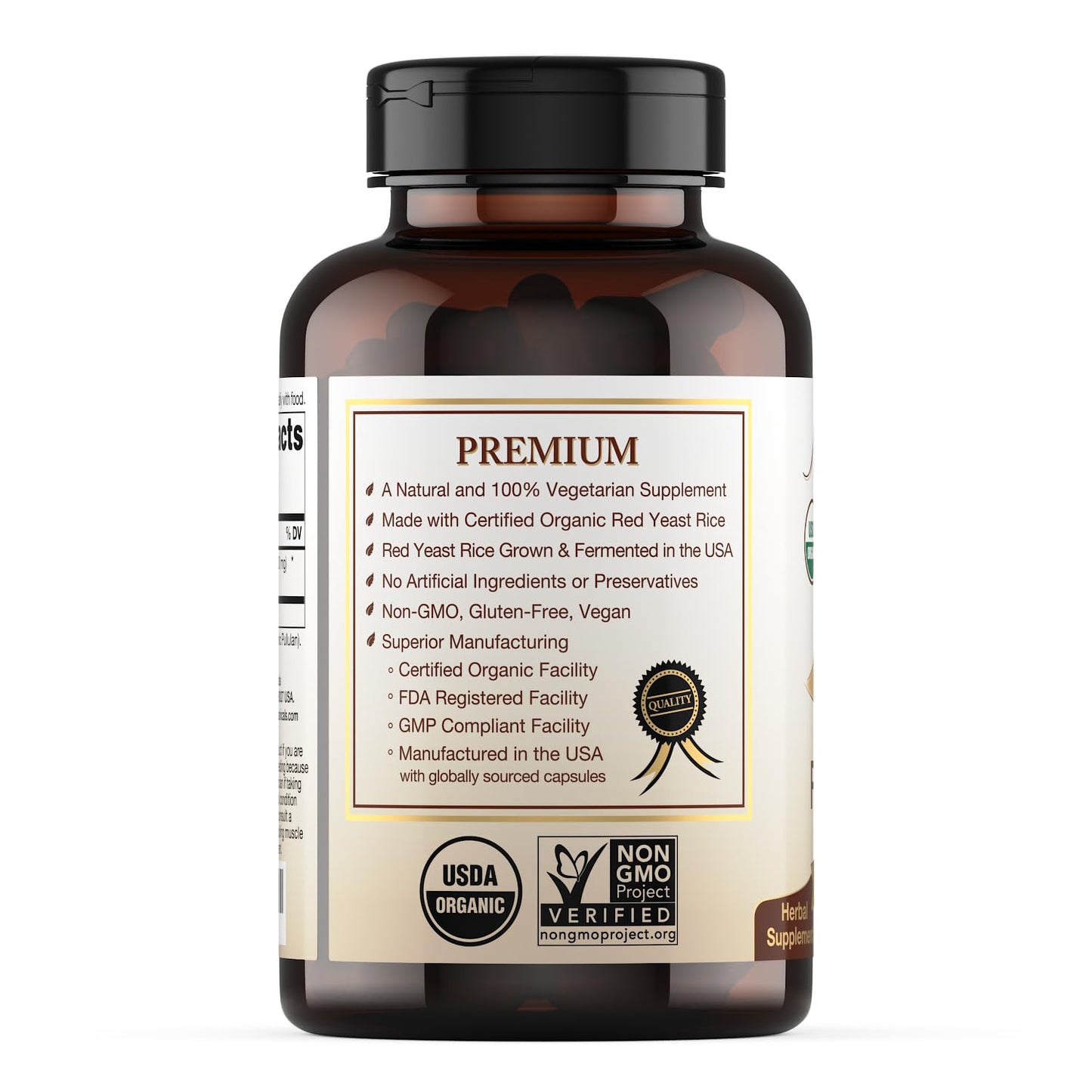 Natural Choice Botanicals non GMO citrinin free heart health supplement