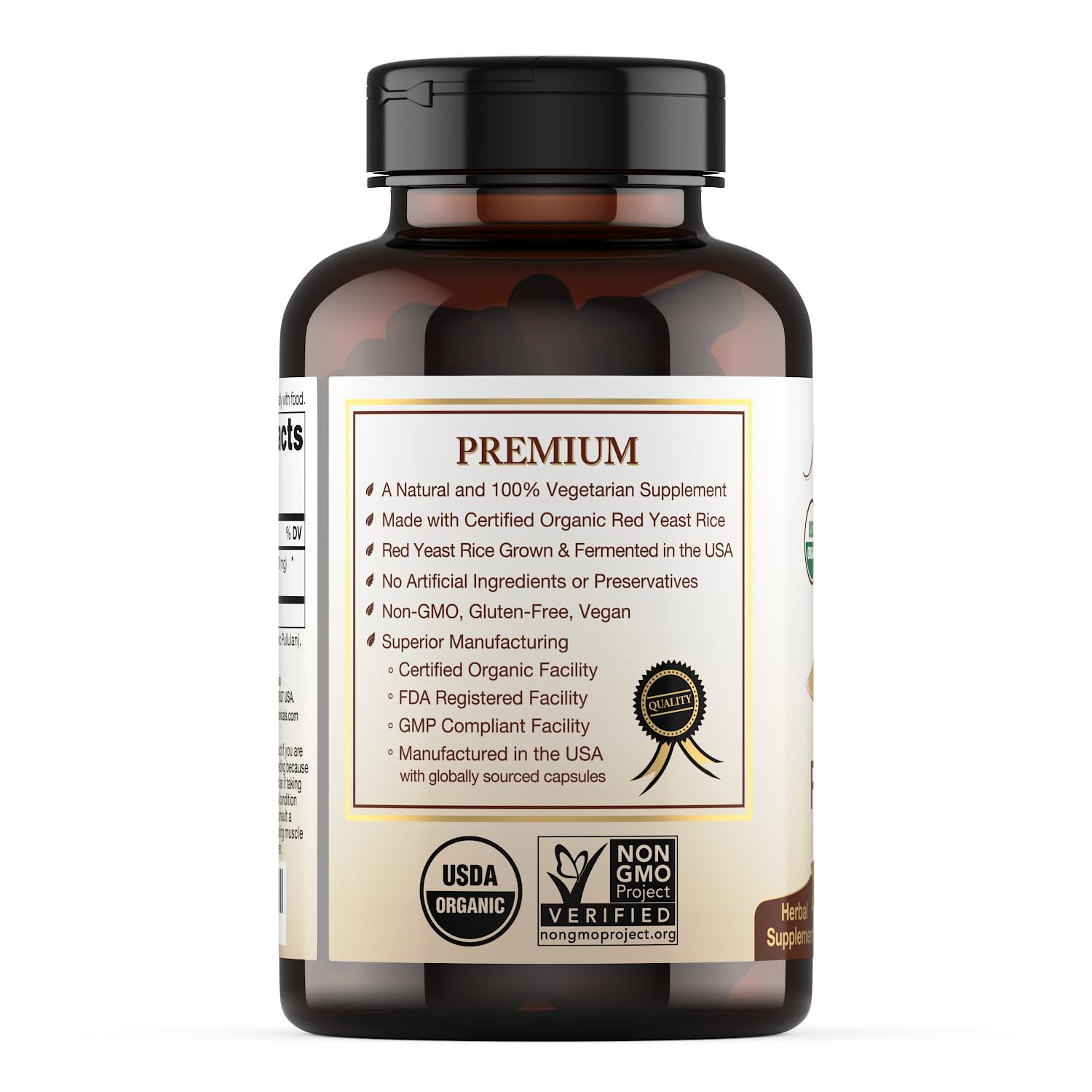 Natural Choice Botanicals non GMO citrinin free heart health supplement