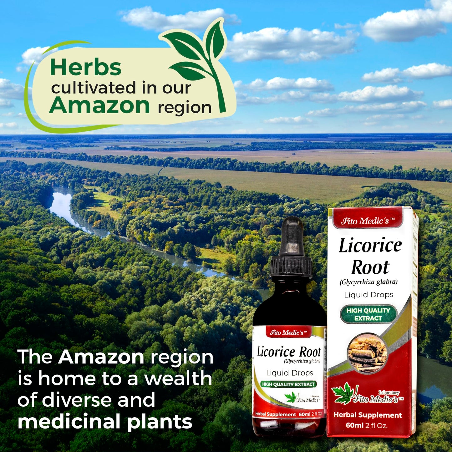 Fito Medic's Lab Licorice Root extract label ingredients