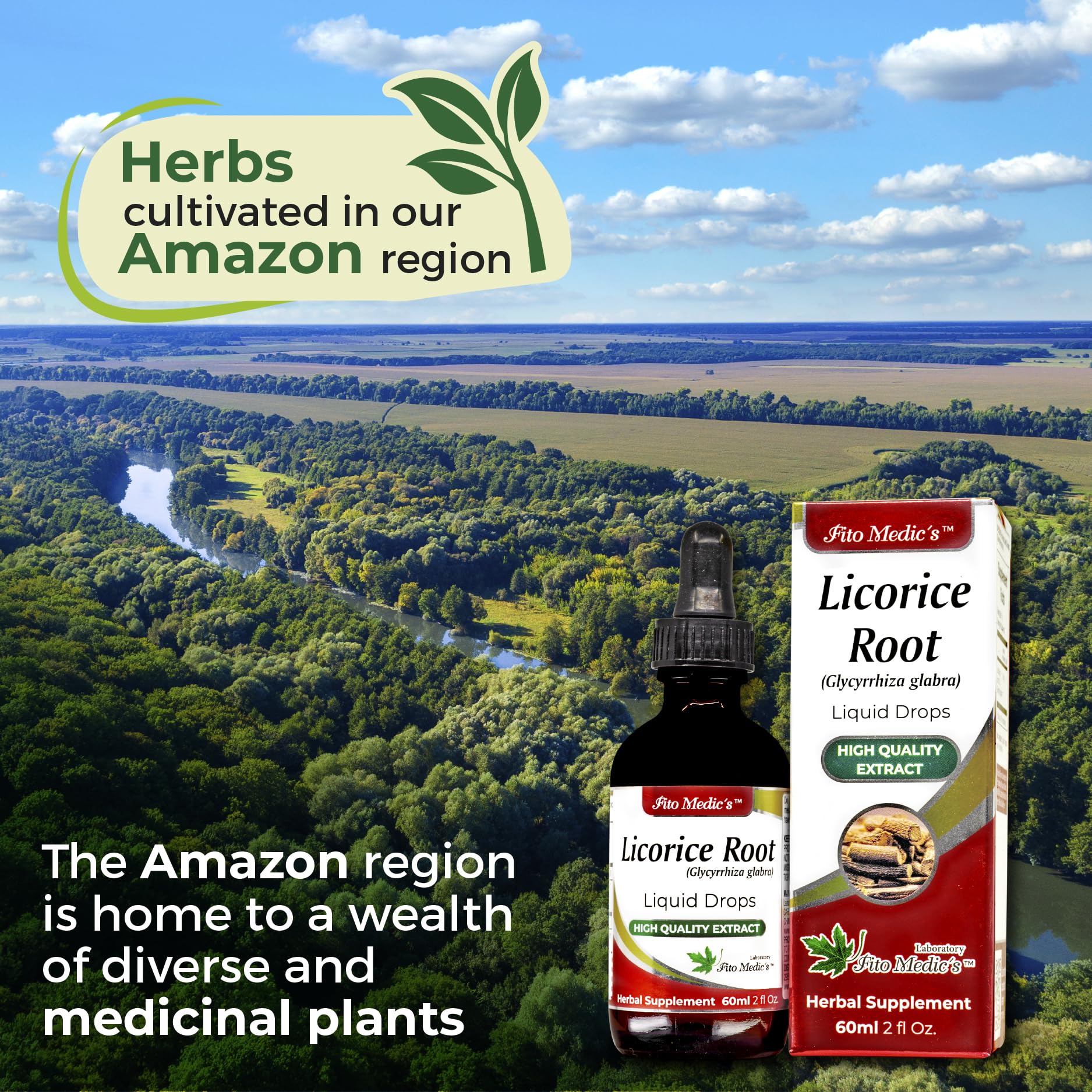Fito Medic's Lab Licorice Root extract label ingredients