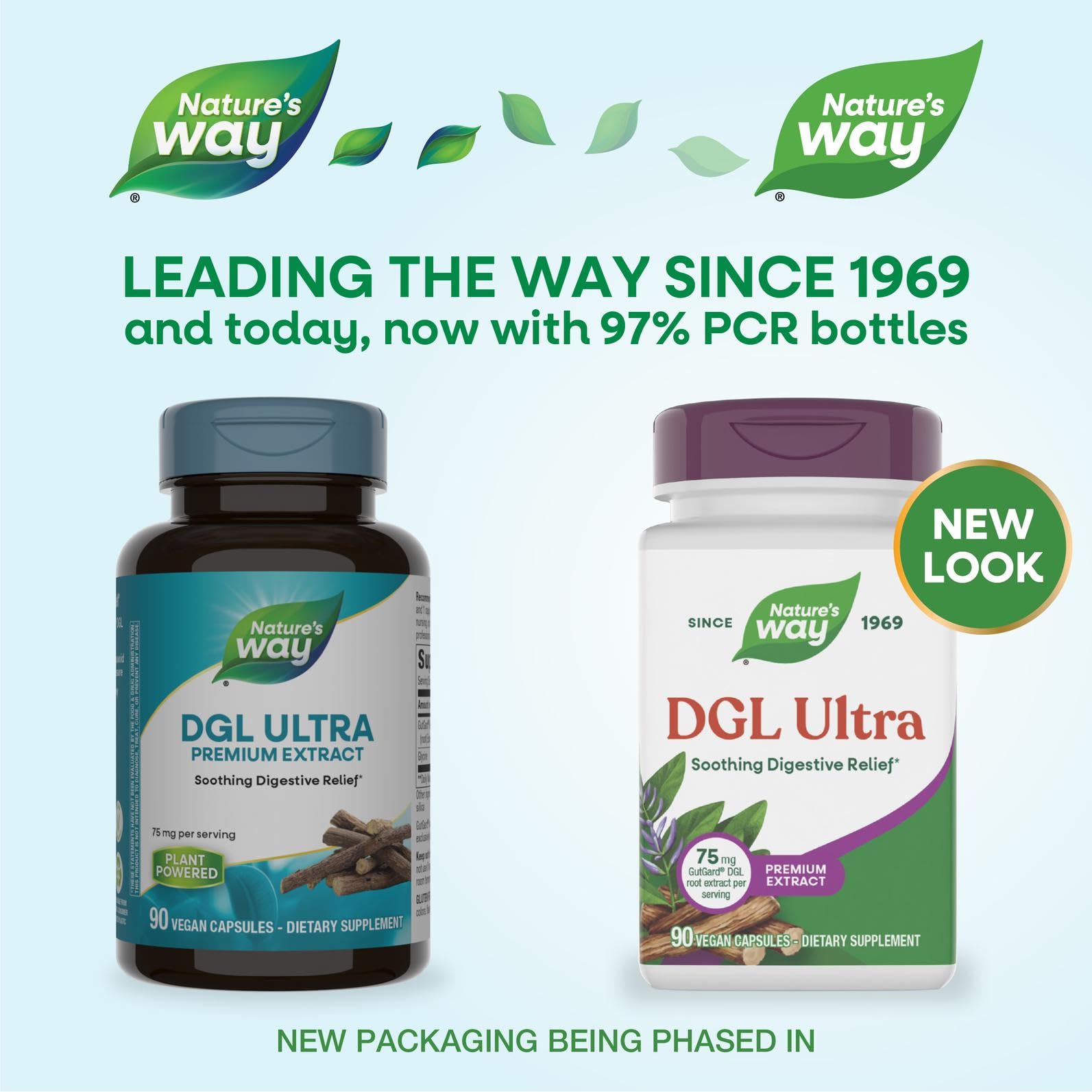 Nature's Way DGL Ultra supplement facts label