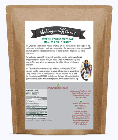 Resealable kraft bag of Jiva Organics Licorice Root Tea