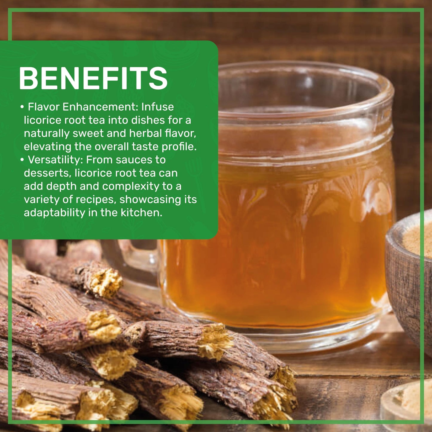 USDA Organic certified label on Jiva Organics tea bag