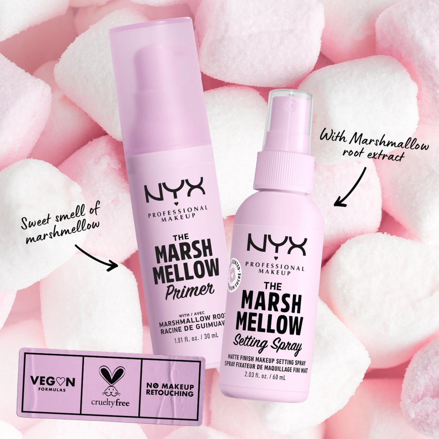 NYX Marshmellow Primer bottle showing 30 milliliters size