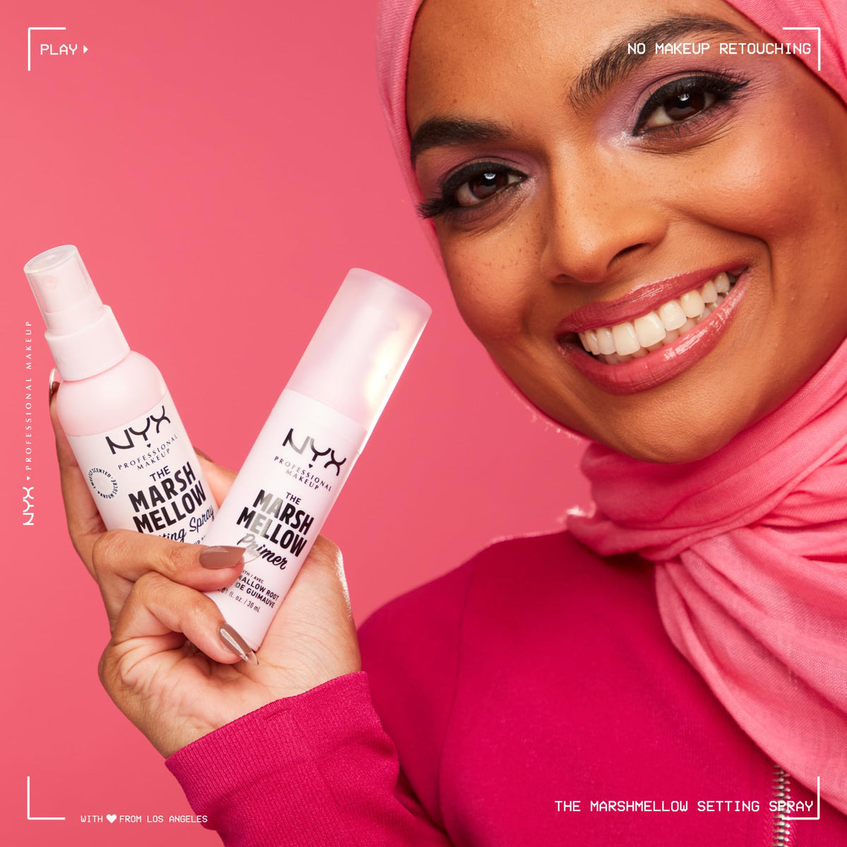Nyx Professional Makeup The Marshmellow Smoothing Face Primer side angle view