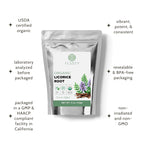 USDA organic certification seal on Elanen Naturals product