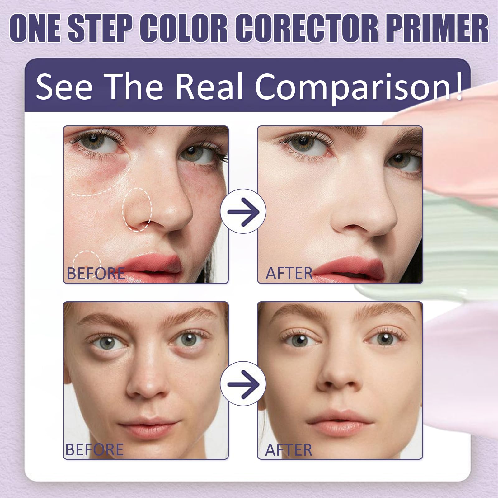 Zyranovae hydrating matte finish base primer packaging box highlighting the protective sun benefits