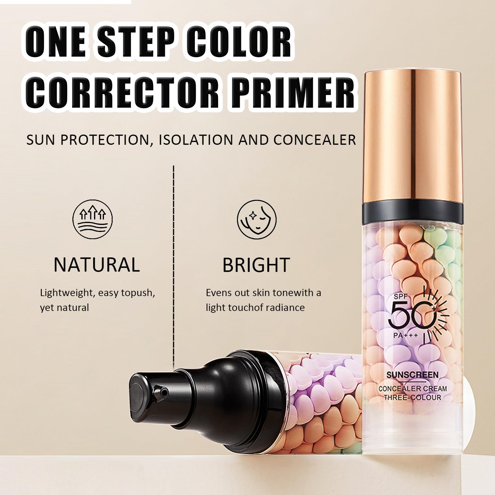 Zyranovae imported beauty collection featuring the triple action color correcting makeup primer