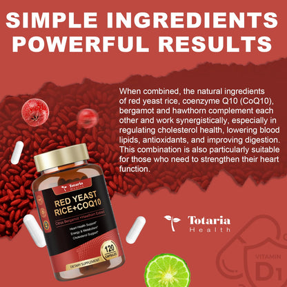 Totaria heart health supplement bottle lifestyle shot