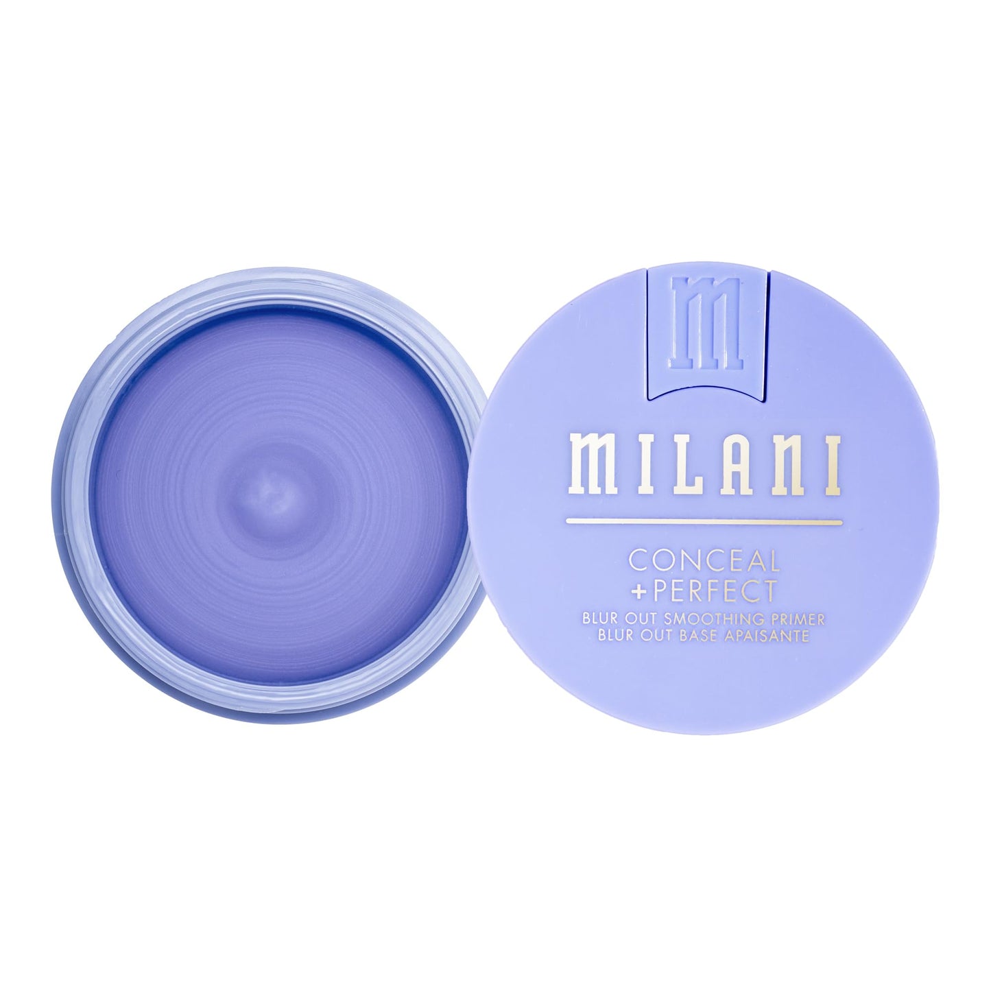 Milani smoothing primer packaging details and branding