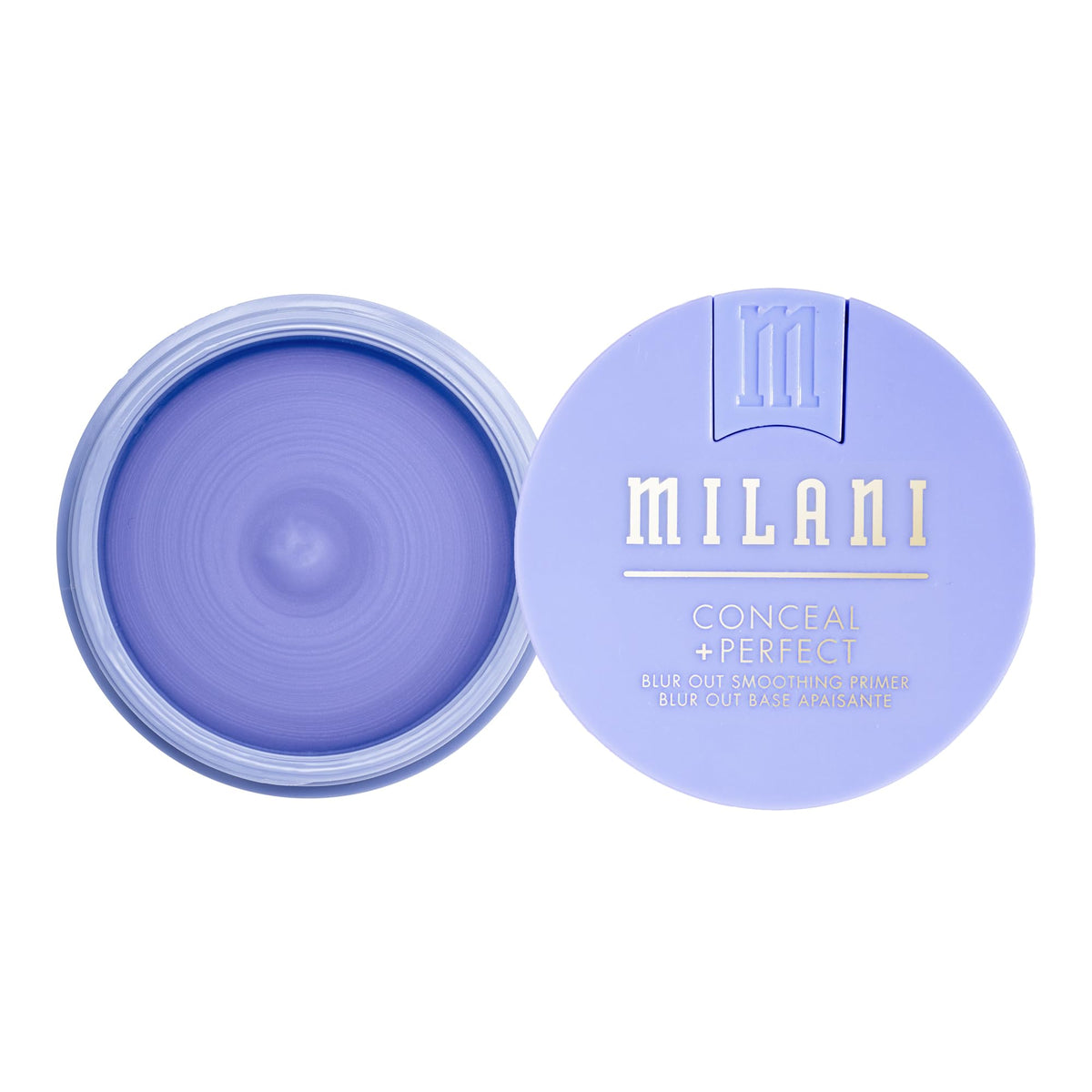 Milani hydrating primer back label with ingredients and size details