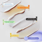Milani smoothing primer next to spatula applicator