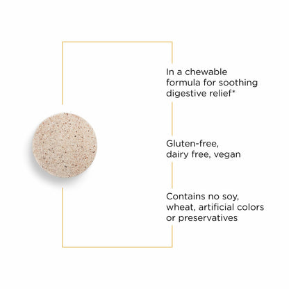 Integrative Therapeutics Rhizinate digestive support bottle side view