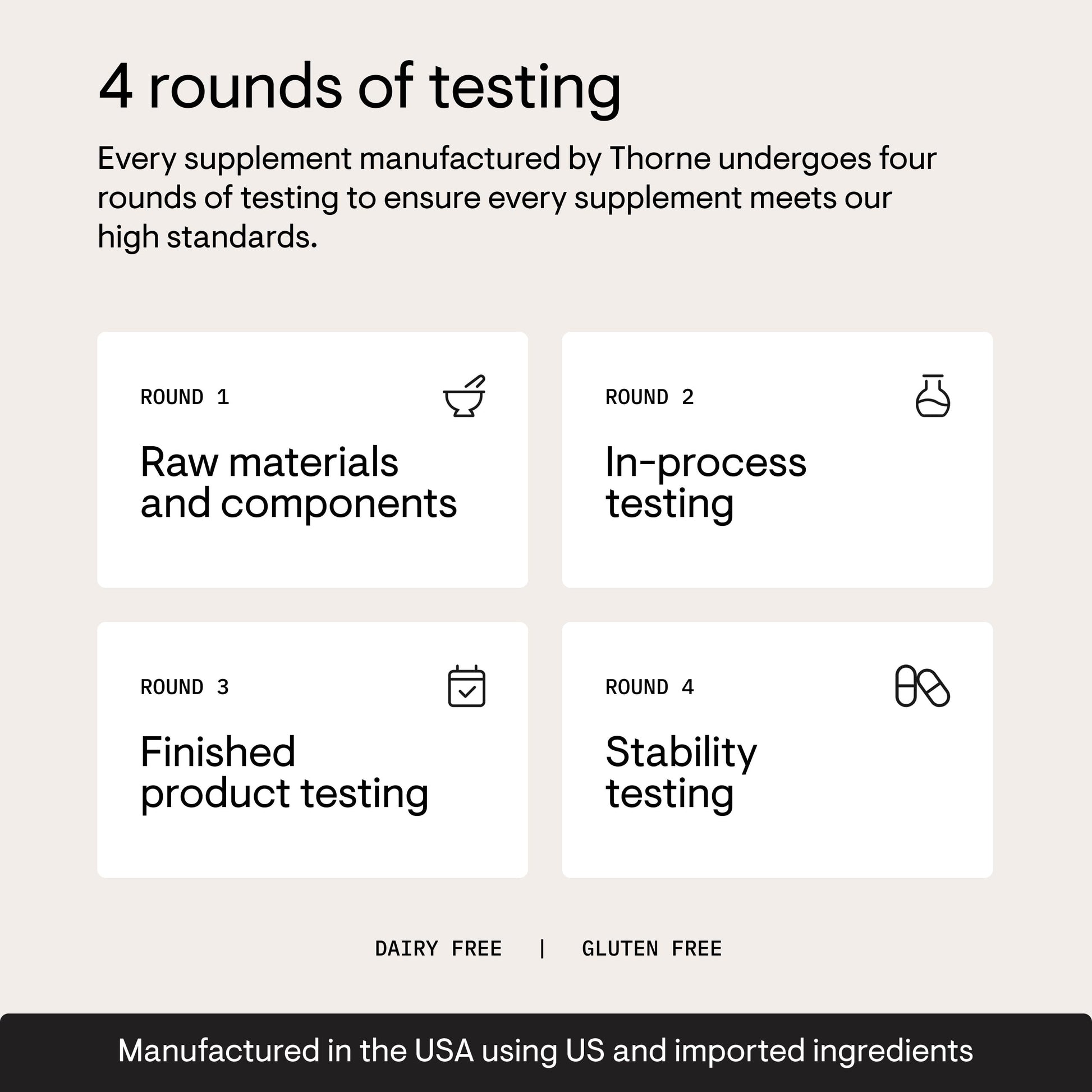 Thorne lipid balance supplement capsule count and dosage information