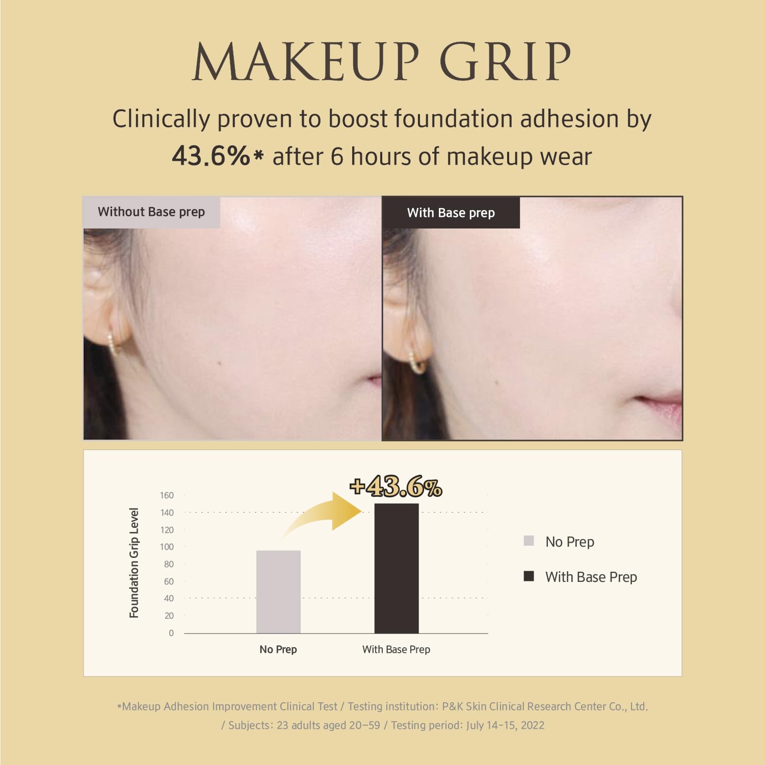 Silicone free grip makeup base serum bottle with pump dispenser