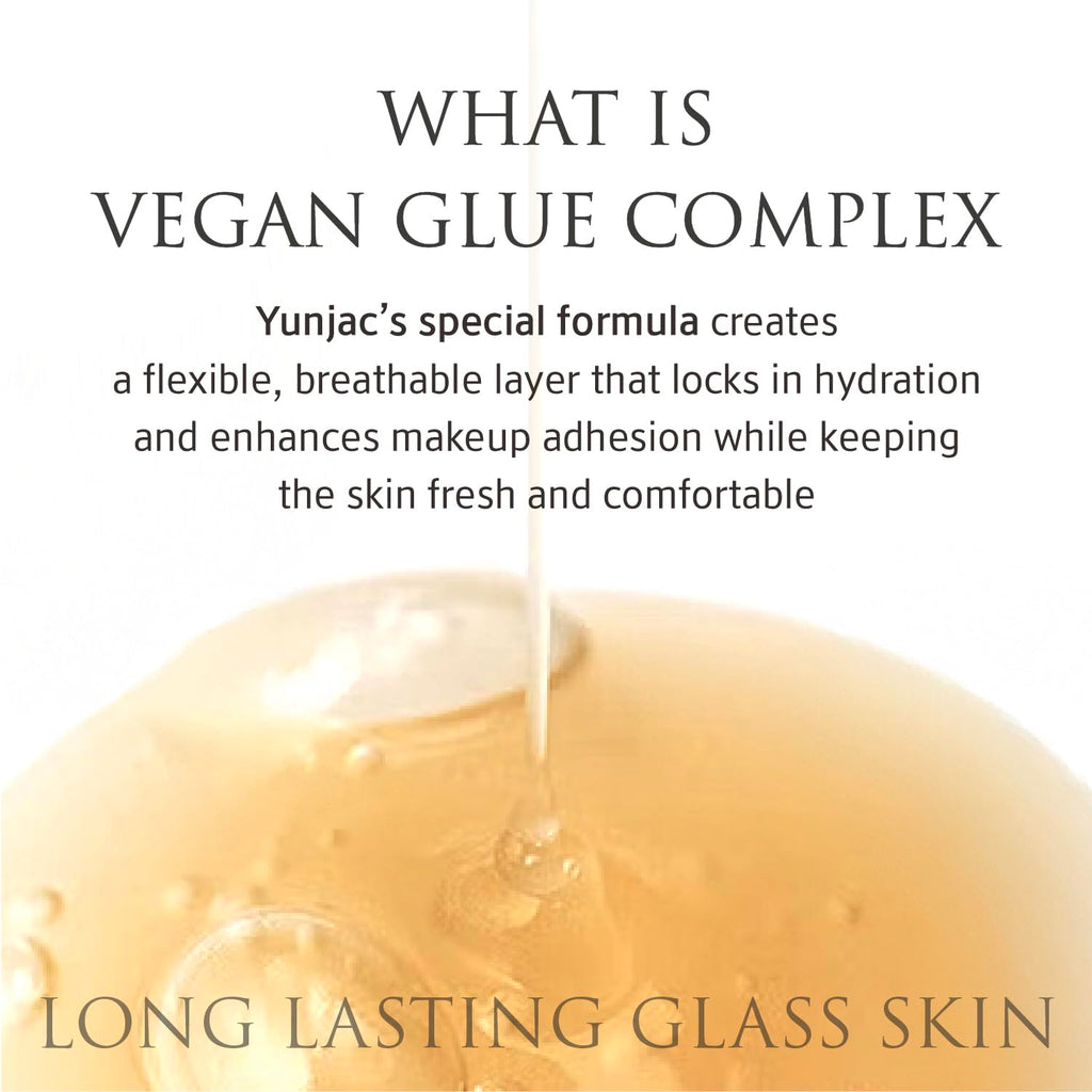 P-Eleven YUNJAC radiant finish primer applied on skin swatch