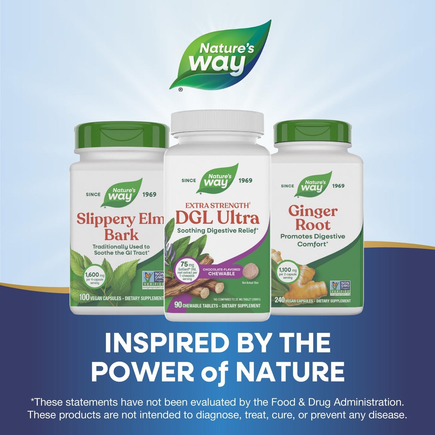 Authentic Nature's Way DGL Ultra dietary supplement container