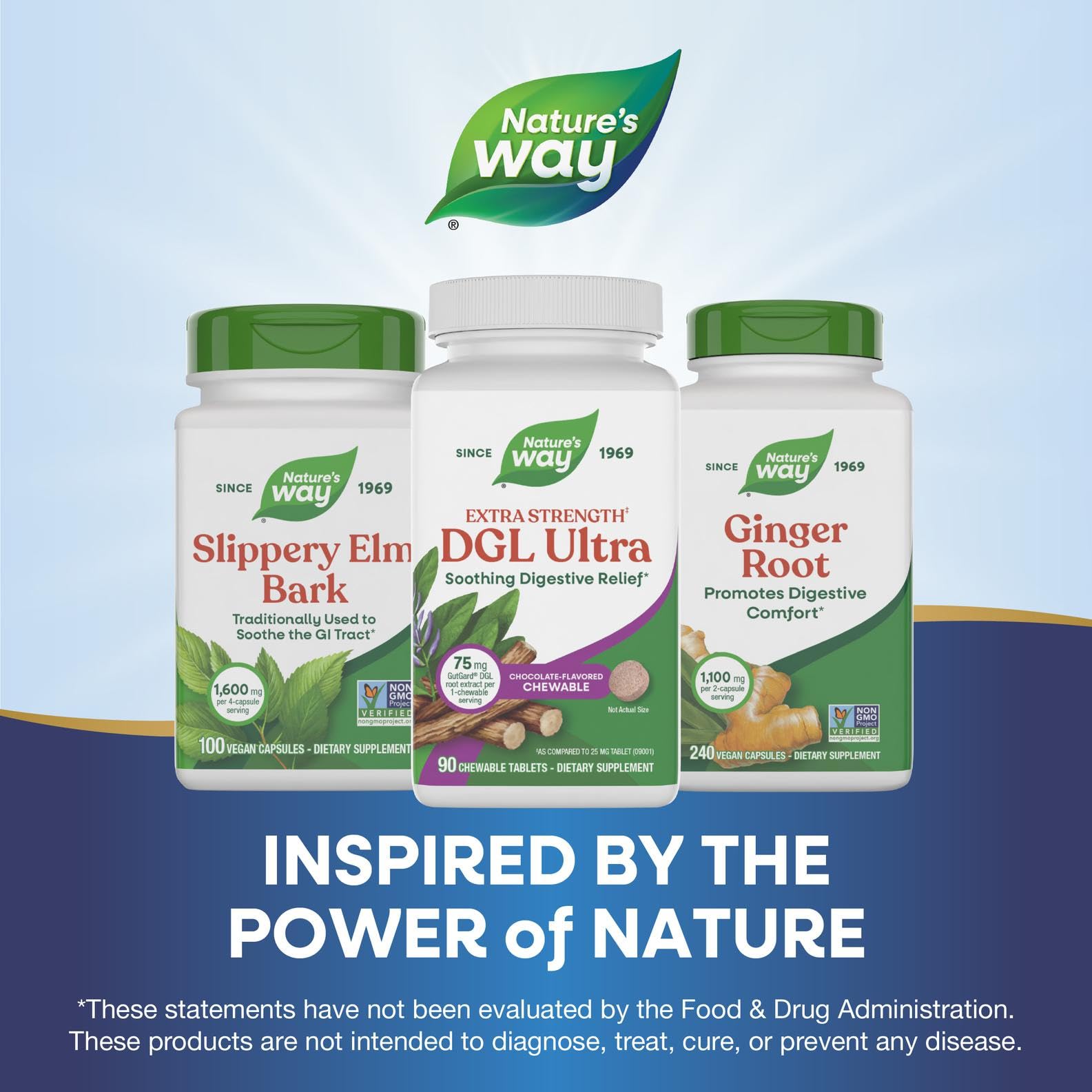 Authentic Nature's Way DGL Ultra dietary supplement container