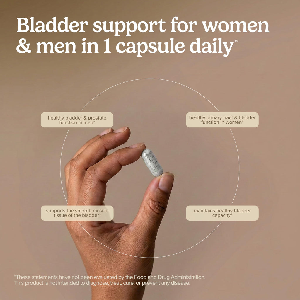 Authentic USA imported Terry Naturally bladder health supplement for men and women.