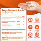 Happee overactive bladder control capsules showcasing natural 4-in-1 herbal blend for men and women.