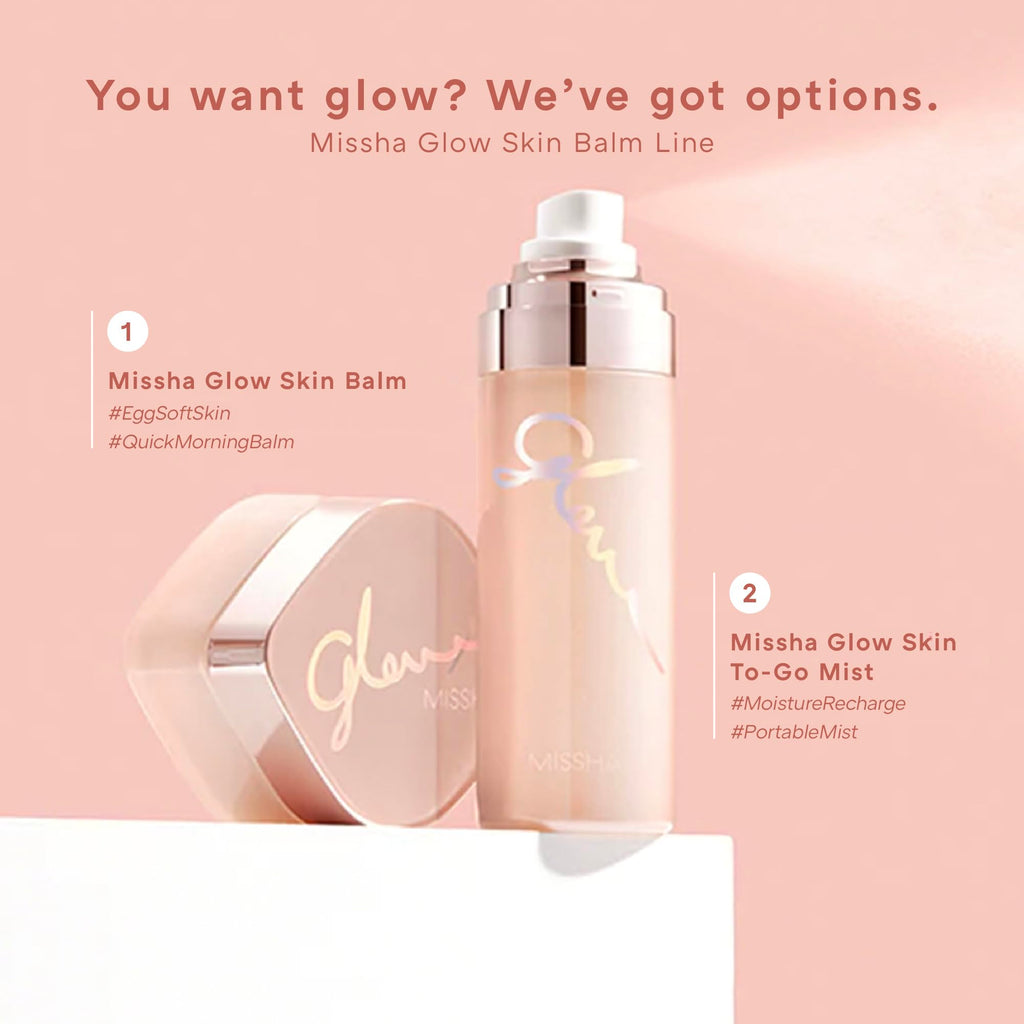 Missha Glow Skin Balm lifestyle dewy glow