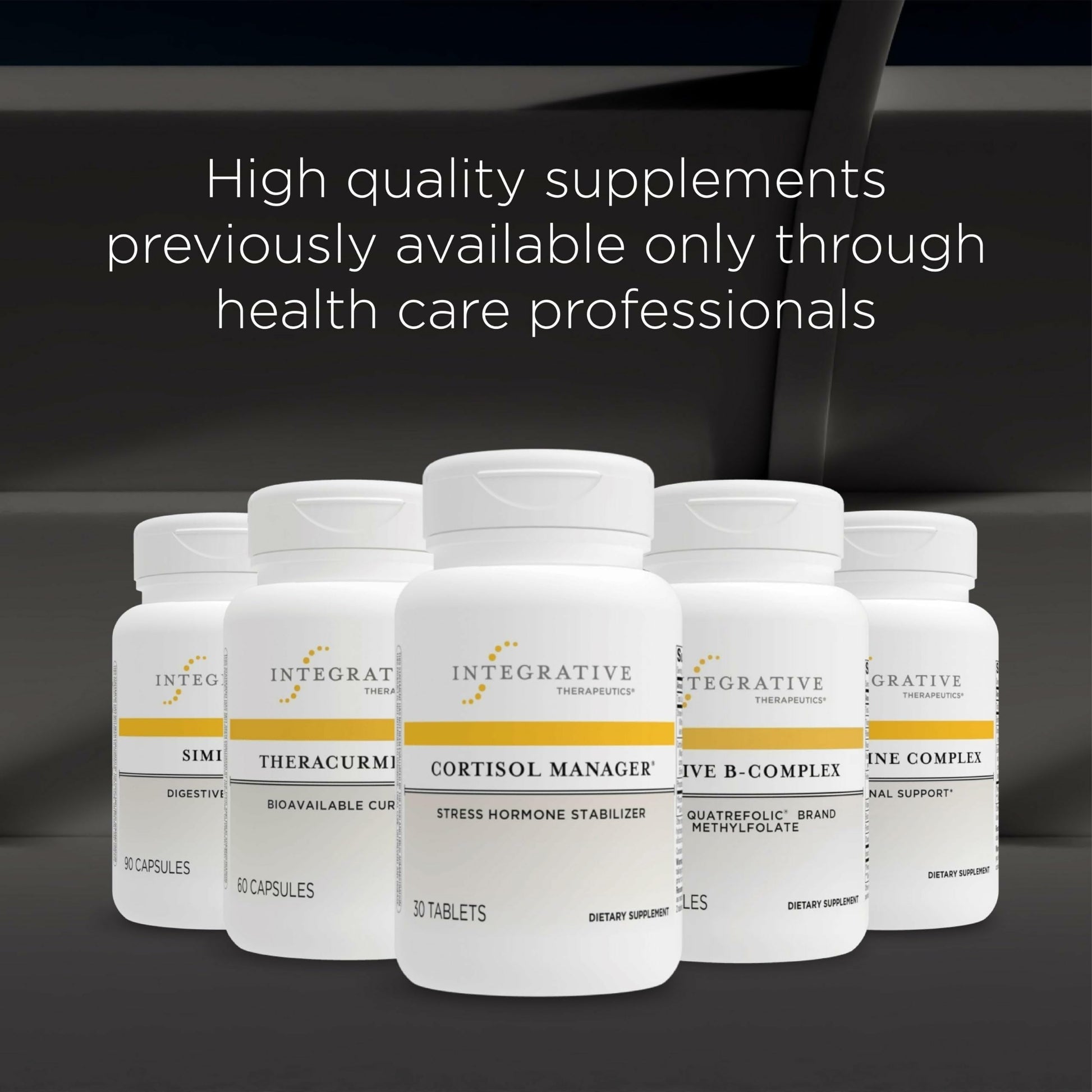 Side view of Integrative Therapeutics Rhizinate digestive supplement bottle