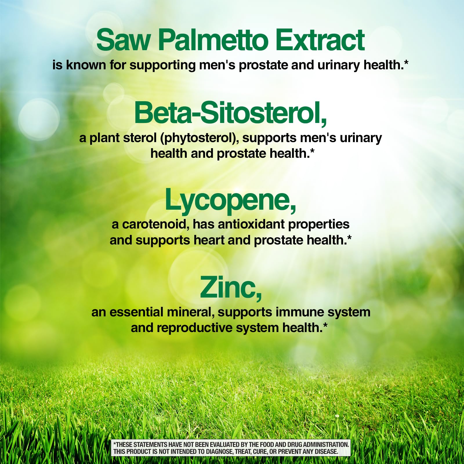Nature's Wonder Saw Palmetto supplement packaging showing two hundred softgels count