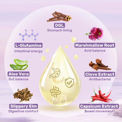 Liposomal DGL liquid dropper bottle close up