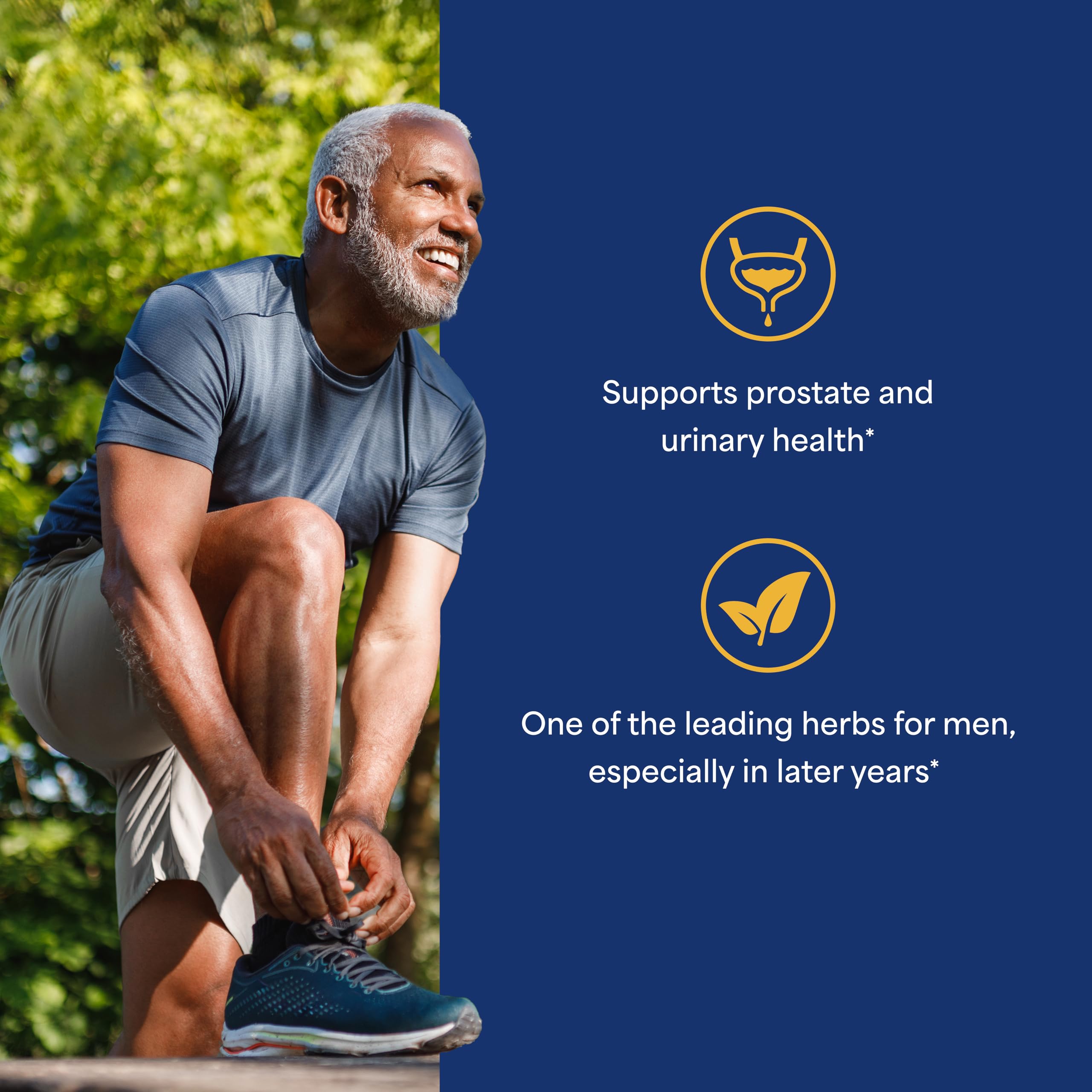 Puritan's Pride Saw Palmetto 60 softgels supplement facts label view