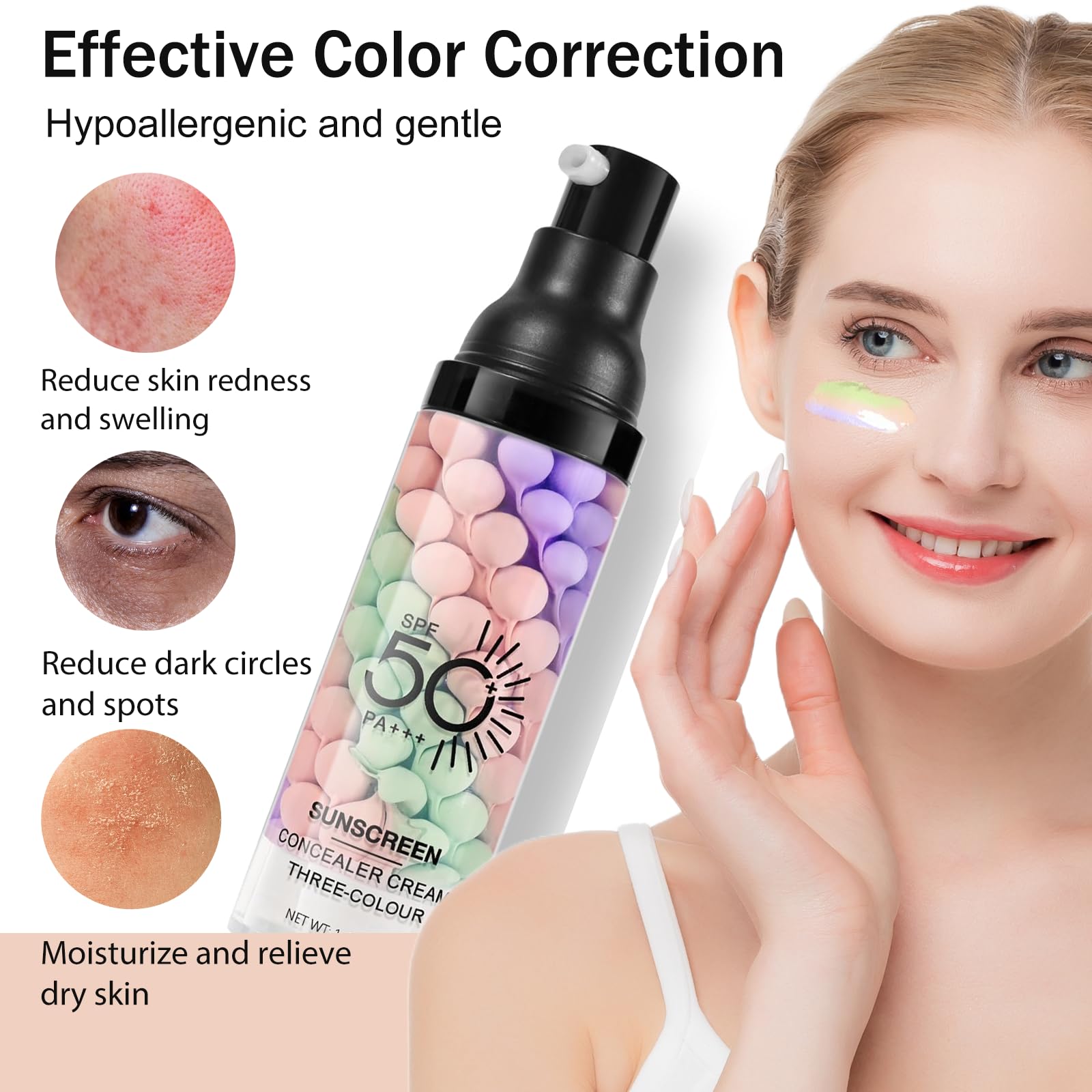 Vienflona SPF 50 sunscreen isolation cream packaging