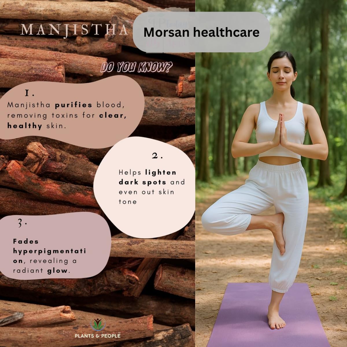 Premium imported Morsan Healthcare Manjistha detox capsules