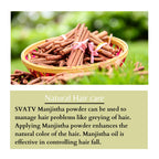 Directions for using Svatv Manjistha powder as a face mask