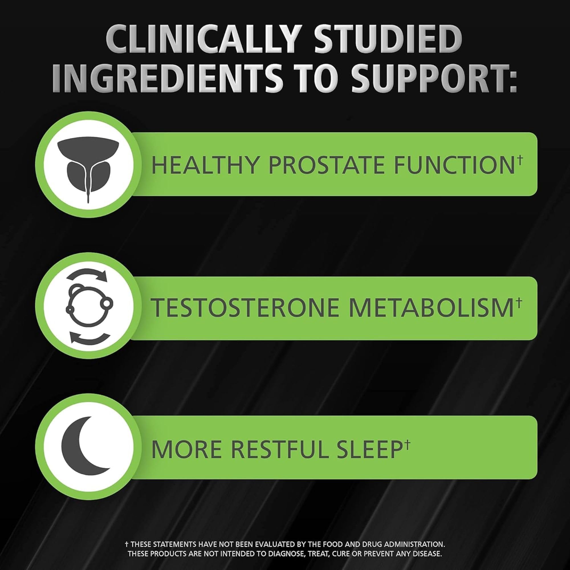 Urinozinc Plus Prostate Formula ingredient label highlighting three hundred and twenty milligrams of saw palmetto extract
