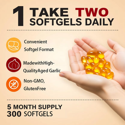 Back label of YLOTRE garlic capsules displaying supplement facts and 15 to 1 concentration details