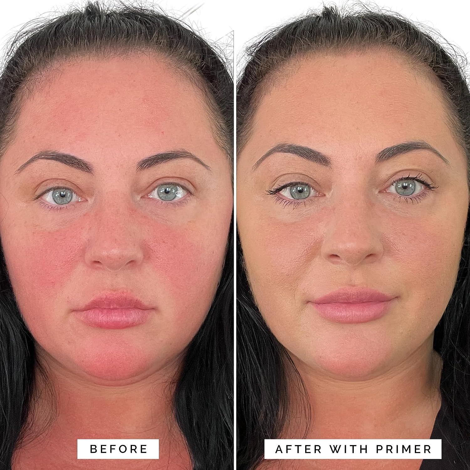 Elizabeth Mott Thank Me Later primer packaging showing Niacinamide and Cica