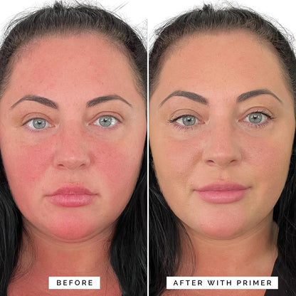 Elizabeth Mott Thank Me Later primer packaging showing Niacinamide and Cica