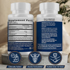 Prosvent Ultra dietary supplement 60 softgels label showing ingredients