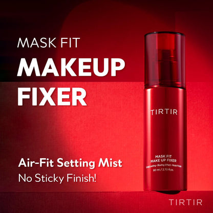 Tirtir waterproof setting spray application demonstration
