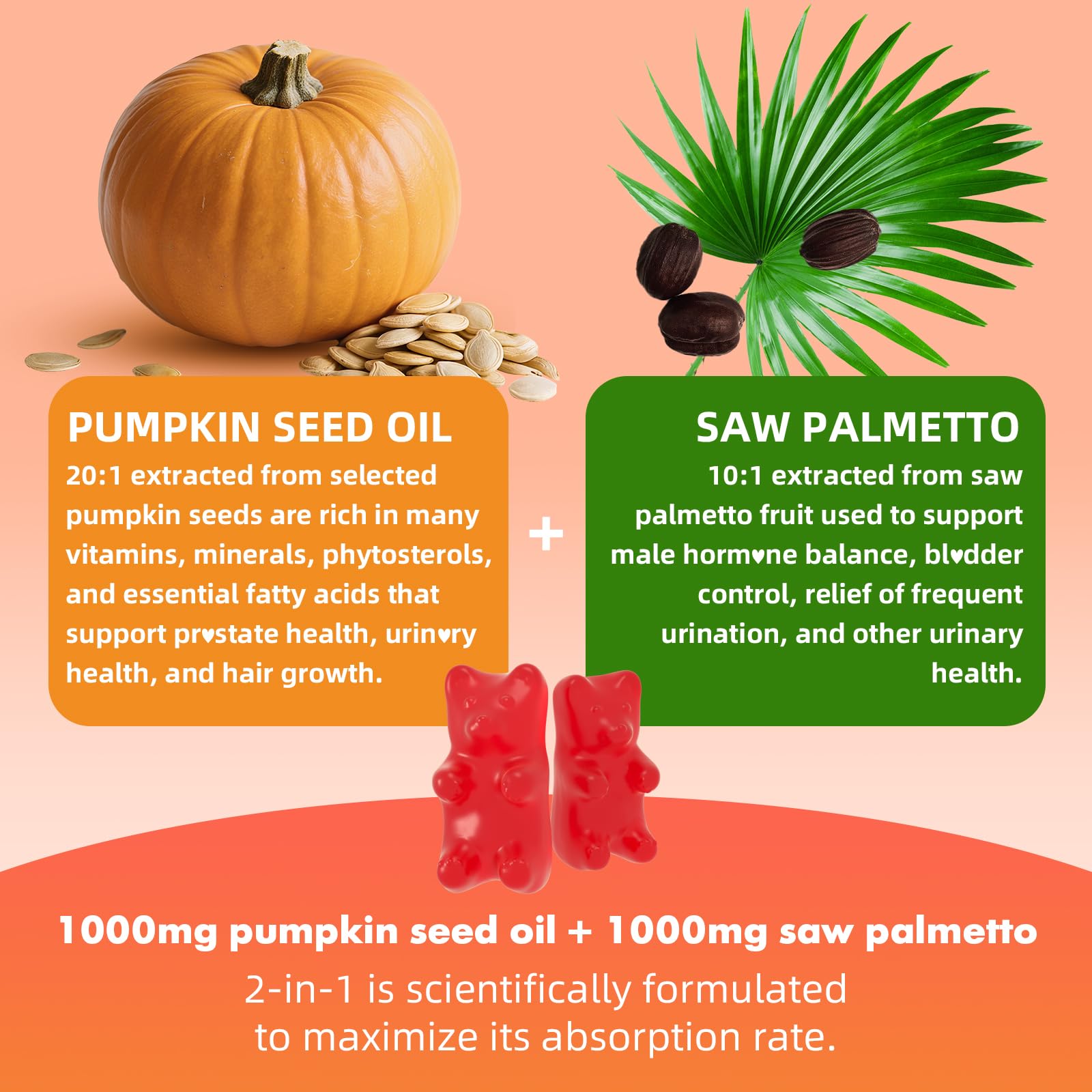 GrnLife 60 count pumpkin seed oil chewables bottle side panel view with directions